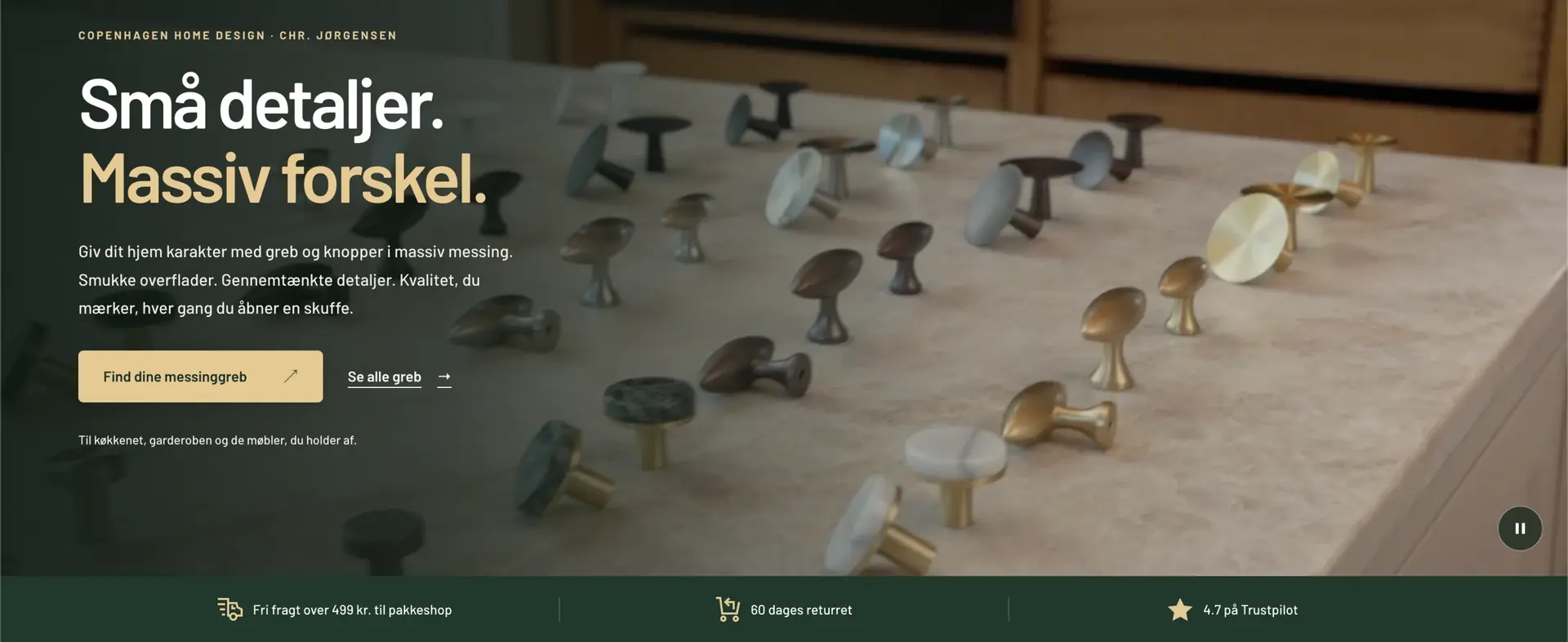 Webshoppen for Copenhagen Home Design