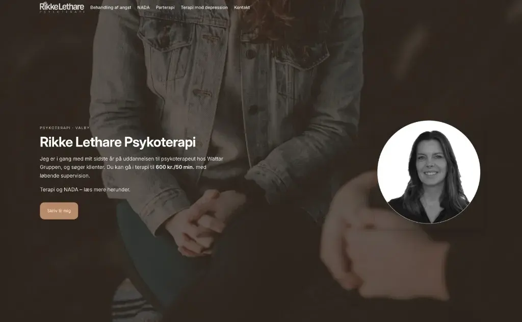 Projekt: Rikke Lethare Psykoterapi