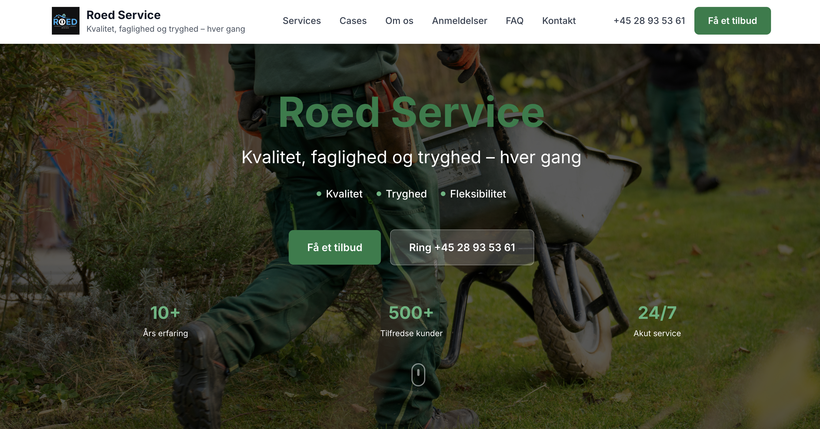 Roed Service projekt - tømrer og haveservice